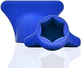 Mix-Slider - Teigblume für Thermomix, Teiglöser Zubehör für Vorwerk Küchenmaschine TM5 + TM6 3D Gedruckt Made in Germany (Blau)