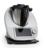 Gleitbrett passend für den Thermomix TM6 / TM5 aus HPL in Anthrazit-grau von Leckerhelfer (Anthrazit-grau)