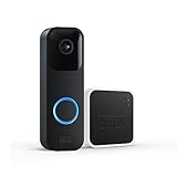 Blink Video Doorbell + Sync Module 2 | Zwei-Wege-Audio, HD-Video, App-Benachrichtigungen, einfache Einrichtung, Alexa-fähig – kabellos oder kabelgebunden, schwarz