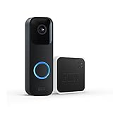 Blink Video Doorbell + Sync Module 2 | Zwei-Wege-Audio, HD-Video, App-Benachrichtigungen, einfache Einrichtung, Alexa-fähig – kabellos oder kabelgebunden, schwarz