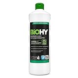 BiOHY Bodenreiniger für Wischroboter (1 Liter) | Reinigungsmittel Konzentrat für alle Wisch & Saugroboter mit Nass-Funktion | nachhaltig & ökologisch