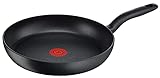 Tefal C69502 Hard Titanium+ Pfanne | 20 cm | Für alle Herdarten inklusive Induktion | Antihaftversiegelt | Starker Induktionsboden | Antihaftbeschichtung, Schwarz