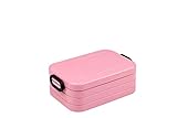 Mepal Bento-Lunchbox Take A Break Nordic pink midi – Brotdose mit Fächern, geeignet für bis zu 4 Butterbrote, TPE/pp/abs, 0 mm