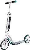 HUDORA BigWheel 205, türkis (14751/01) - Das Original mit RX Pro Technologie -Tret-Roller klappbar - City-Scooter