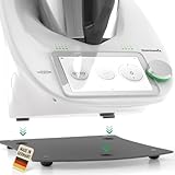 Leckerhelfer® Premium Gleitbrett aus hochwertigem Metall passend für den Thermomix TM6 & TM5 - made in Germany - perfektes Zubehör passend für den Thermomix in anthrazit-grau (Anthrazit-grau)