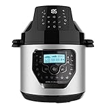 Cecotec Programmierbarer Topf mit Luftfritteuse und GM H Deluxe Fry Multifunktions-Küchenmaschine. 6 Liter, Vorwärtsdeckel, programmierbar, 24 Stunden Temperatur einstellbar