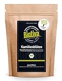 Kamillen-Blüten Tee Bio 250g - EU - Anbau - Hochwertigste Bio-Kamillenblüten - Kamillentee - Abgefüllt und kontrolliert in Deutschland (DE-ÖKO-005)