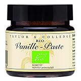 Taylor & Colledge Vanilla Bean Paste, Bio Vanille Paste, Fairtrade Organic, 1x 65g