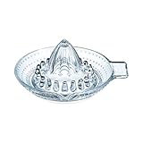 KitchenCraft Manuelle Zitronenpresse / Zitruspresse, Glas, 14,5 cm