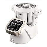 Krups Prep&Cook Multifunktions- Küchenmaschine HP5031 | 1550 Watt | bis zu 12.000 U/min | mit Kochfunktion | Weiß/ Edelstahl