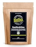 Biotiva Kamillen-Blüten Tee Bio 250g - EU - Anbau - Hochwertigste Bio-Kamillenblüten - Kamillentee - Abgefüllt und kontrolliert in Deutschland (DE-ÖKO-005)