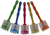 Reinigungsbürste in 5 Farben, ideal für den Thermomix TM31 / TM5 / T21 / Mixer / Töpfe, etc.5-teiliges Set von HG Verlag