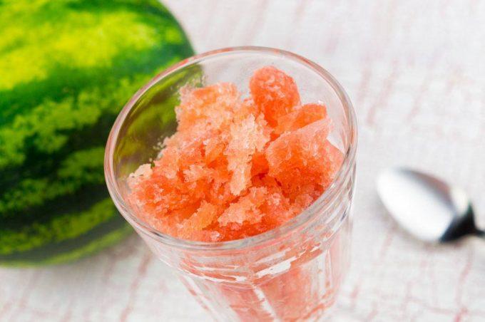 Wassermelonengranité aus dem Thermomix