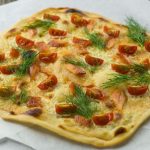 Lachsflammkuchen mit dem Thermomix®