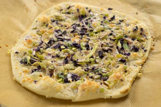 Vegetarischer Thermomix® Flammkuchen