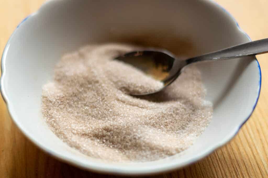 Perfekter Milchreis aus dem Thermomix® 5 zimt und zucker fuer milchreis mischen