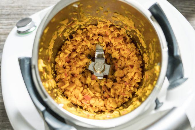 Ofen-Hähnchen mit Kürbis und Orange aus dem Thermomix® 7 kuerbis im thermomix zerkleinern