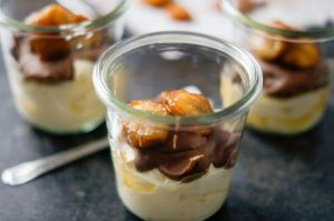 Unwiderstehliches Bananen-Karamell-Schichtdessert aus dem Thermomix