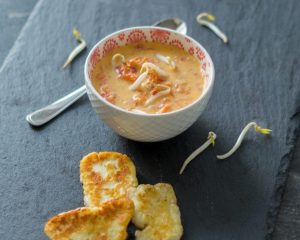 Curry mit Kokos und Halloumi aus dem Thermomix