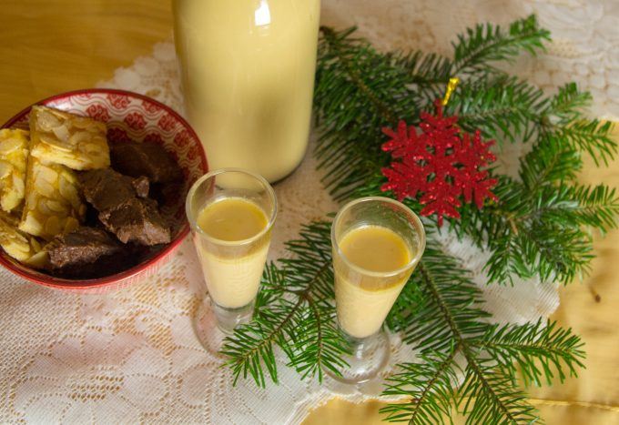 Weihnachtslikör Himmlisches Schneewölkchen aus dem Thermomix®