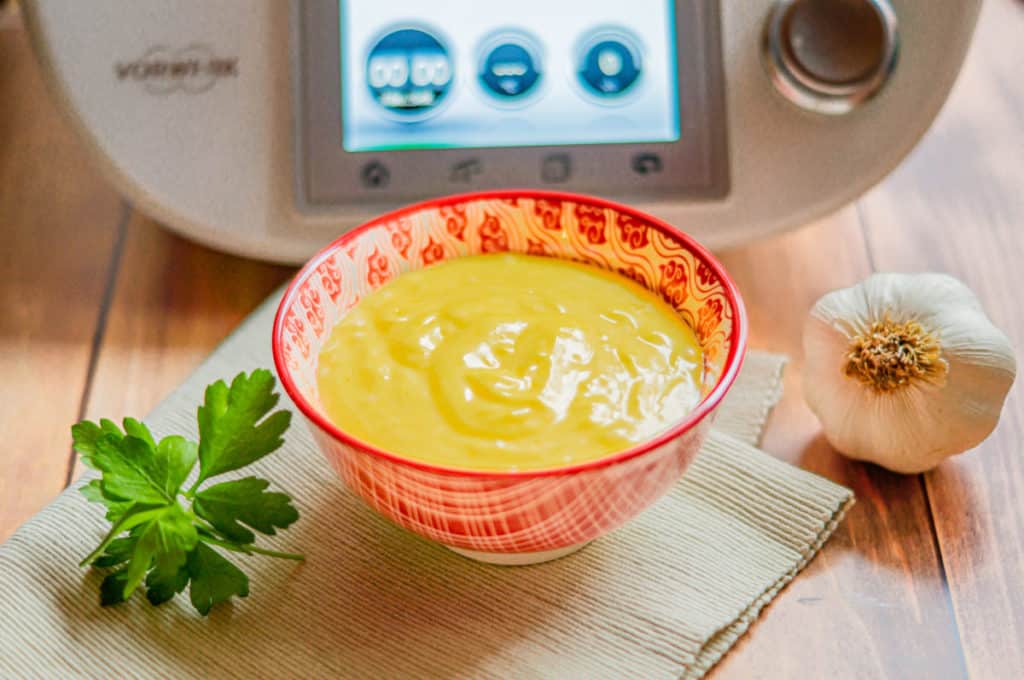 Aioli Thermomix®: Emulsion gelingt immer, Stufe 3,5 1 Aioli aus dem Thermomix®