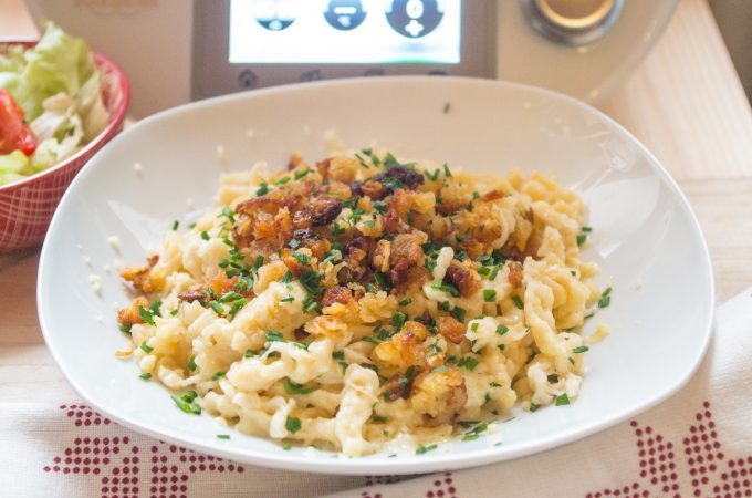 Dinkel Käse-Spätzle aus dem Thermomix