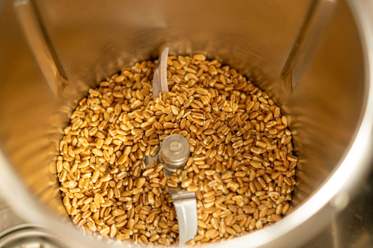 Dinkel-Vollkorn-Stangen aus dem Thermomix® 2 dinkelkoerner mahlen