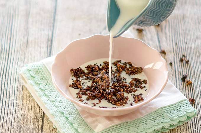 Qinoa Müsli aus dem Thermomix