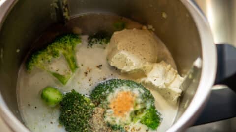 Alle Zutaten Brokkolisuppe im Thermomix