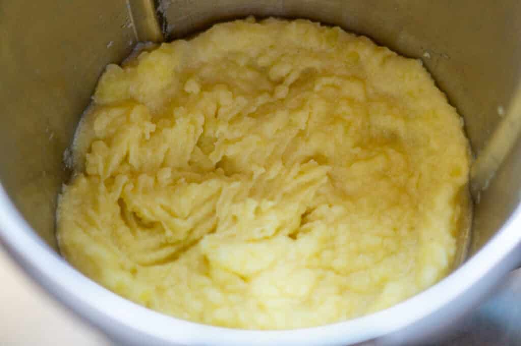 Kartoffelpüree Thermomix®: 700 g, 35 Min, in Milch gegart 8 kartoffelpueree im thermomix