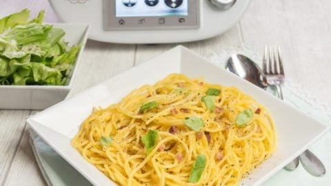 Spaghetti Carbonara aus dem Thermomix