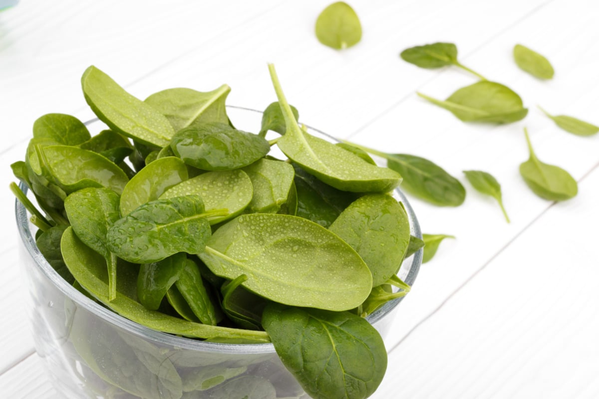 Detox-Smoothie Thermomix®: 2 Portionen, 5 Min, mit Spinat + Minze 5 spinat