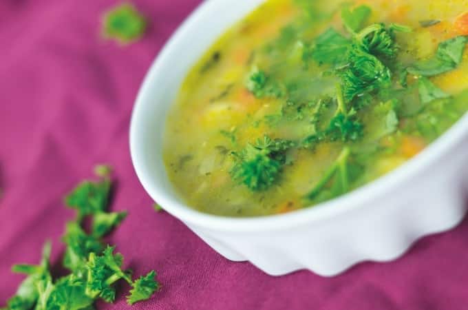 Grünkernsuppe aus dem Thermomix® • will-mixen.de