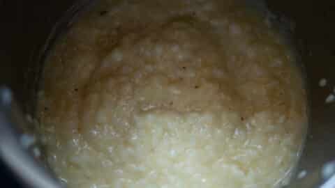 Fertiges Risotto im Mixtopf