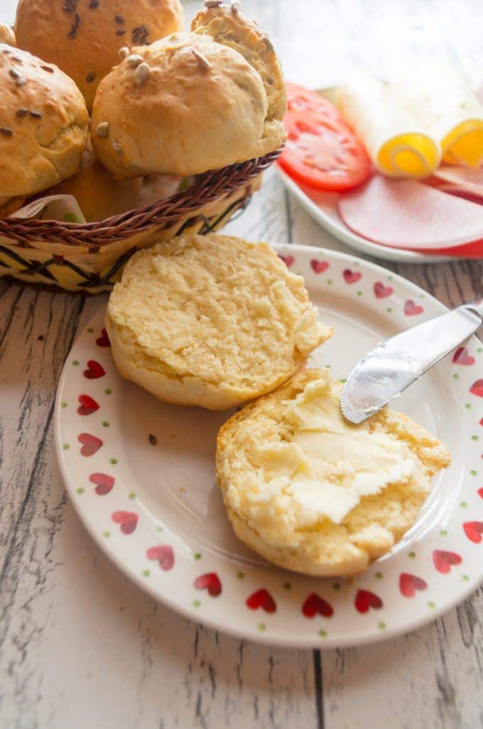 Ruck-Zuck Frühstücksbrötchen aus dem Thermomix®