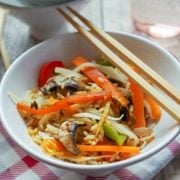 Vegetarischer Asia-Gemüse-Reis aus dem Thermomix®