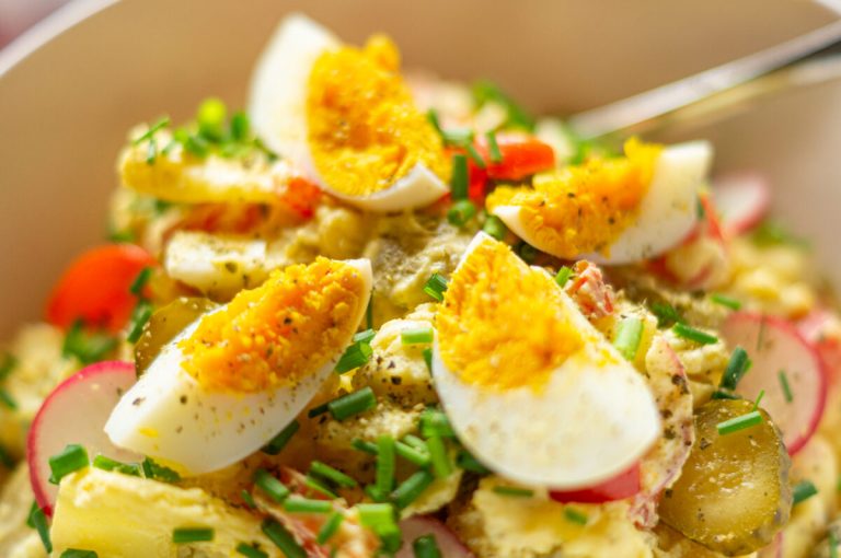 Bunter Kartoffelsalat aus dem Thermomix®