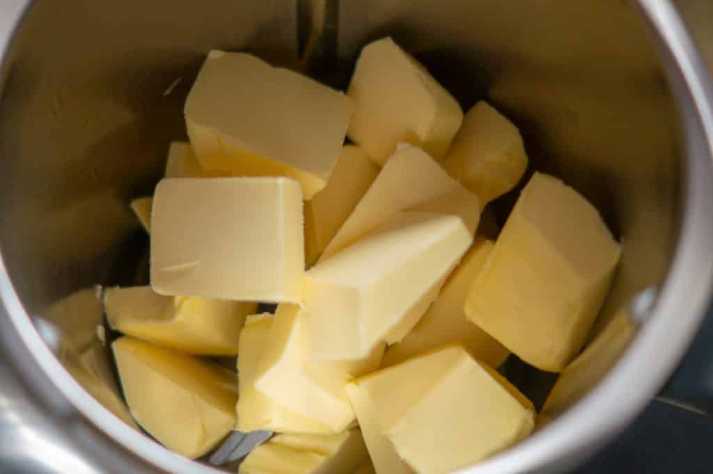 Streusel Thermomix® (10 Sek, Stufe 6, 5 Zutaten) 5 butter im thermomix 1