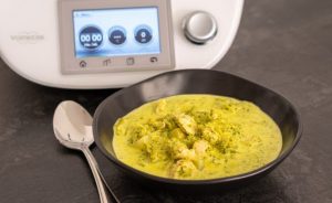 Gemüsecurry mit Putenwürfeln aus dem Thermomix