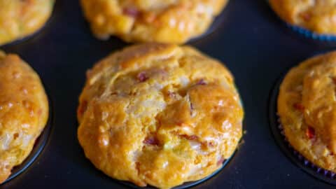 Pizza Muffins backen