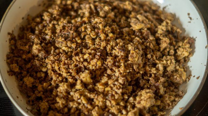 Hackfleischrisotto Thermomix®: 250 g Hack, 40 Min 6 Hackfleisch mit Rapsöl im Thermomix andünsten