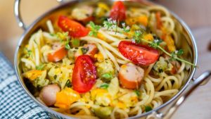 Schnelle Sommer-Spaghetti aus dem Thermomix®