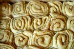 Cinnamon Rolls (Zimtschnecken) aus dem Thermomix® vor dem Backen