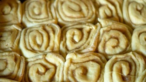 Cinnamon Rolls (Zimtschnecken) aus dem Thermomix® vor dem Backen