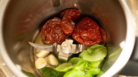Tomaten-Mozzarella Dip aus dem Thermomix® beste Zutaten im Mixtopf