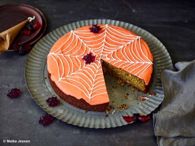 Halloween-Spinnenkuchen aus dem Thermomix® - will-mixen mit dem Thermomix durch das Jahr 2019