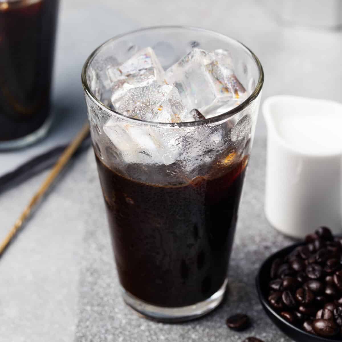 Espresso-Eis aus dem Thermomix® 5 kaffee mit eiswuerfeln