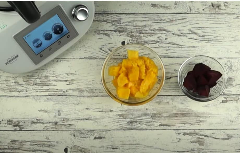 Anti-Erkältungs-Smoothie Thermomix®: Mango + Rote Bete + 5 mango rote beete schaelen