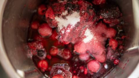 Beeren kochen