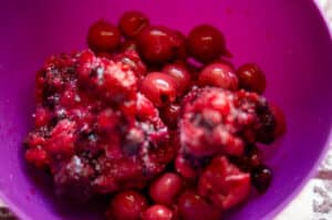 Beeren verlesen